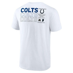 Fanatics Indianapolis Colts Repeat Stats T-Shirt White