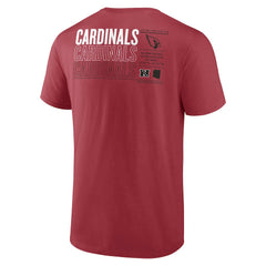 Fanatics Arizona Cardinals Repeat Stats T-Shirt Cardinal