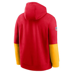 Nike Kansas City Chiefs 2024 Sideline Club Pullover Hoodie Red