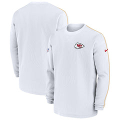 Nike Kansas City Chiefs 2024 Sideline Coaches Long Sleeve Top Red