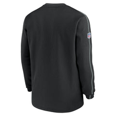 Nike Las Vegas Raiders 2024 Sideline Coaches Long Sleeve Top Black