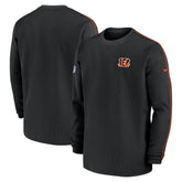 Nike Cincinnati Bengals 2024 Sideline Coaches Long Sleeve Top Black