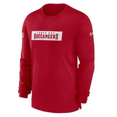 Nike Tampa Bay Buccaneers Sideline Player Performance Long Sleeve T-Shirt Red