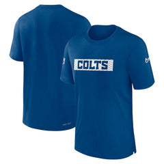 Nike Indianapolis Colts Sideline Player Performance T-Shirt Royal