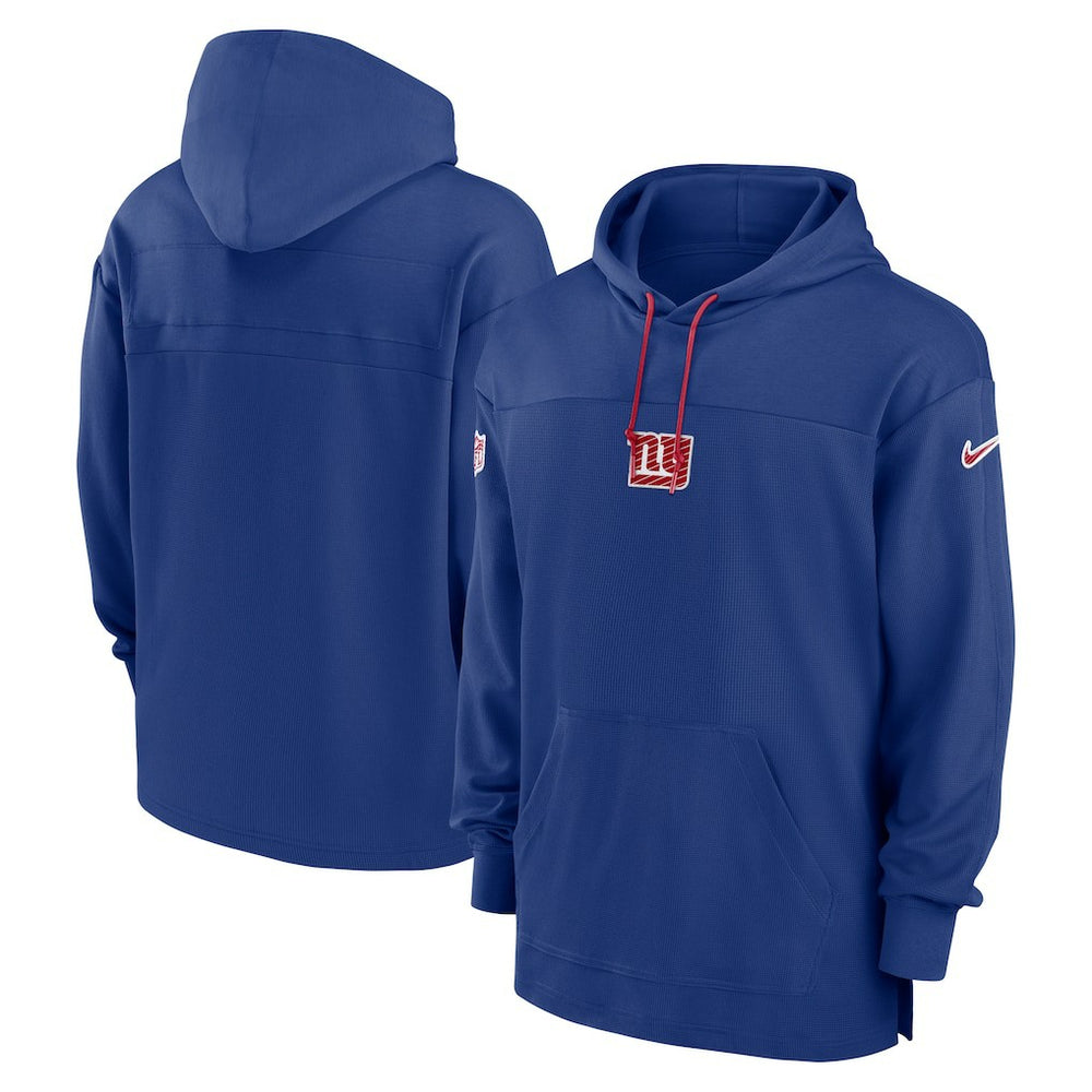 Nike New York Giants Sideline Jersey Performance Pullover Hoodie Royal