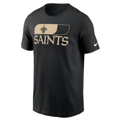 Nike New Orleans Saints Air Essential T-Shirt Black
