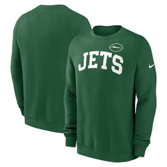 Nike New York Jets Club Pullover Sweatshirt Green