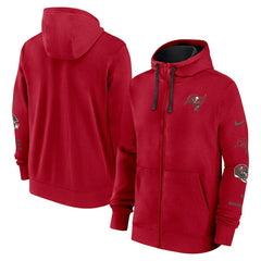 Nike Tampa Bay Buccaneers Primetime Club Full-Zip Hoodie Red
