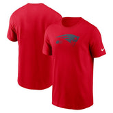 Nike New England Patriots Faded Essential T-Shirt Red