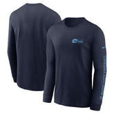 Nike Tennessee Titans All Out Long Sleeve T-Shirt Navy
