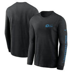 Nike Carolina Panthers All Out Long Sleeve T-Shirt Black