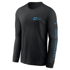 Nike Carolina Panthers All Out Long Sleeve T-Shirt Black