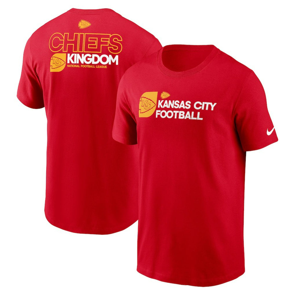 Nike Kansas City Chiefs Outline T-Shirt Red