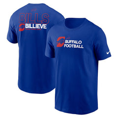 Nike Buffalo Bills Outline T-Shirt Royal