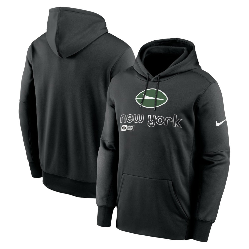 Nike New York Jets Performance Pullover Hoodie Black