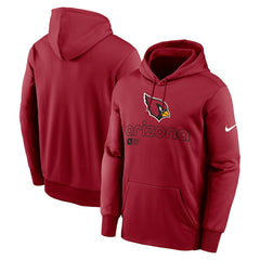 Nike Arizona Cardinals Performance Pullover Hoodie Cardinal