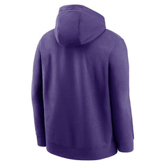 Nike Minnesota Vikings Rewind Club Logo Pullover Hoodie Purple