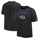 Nike Baltimore Ravens Rewind Heavy Max90 Pocket T-Shirt Black