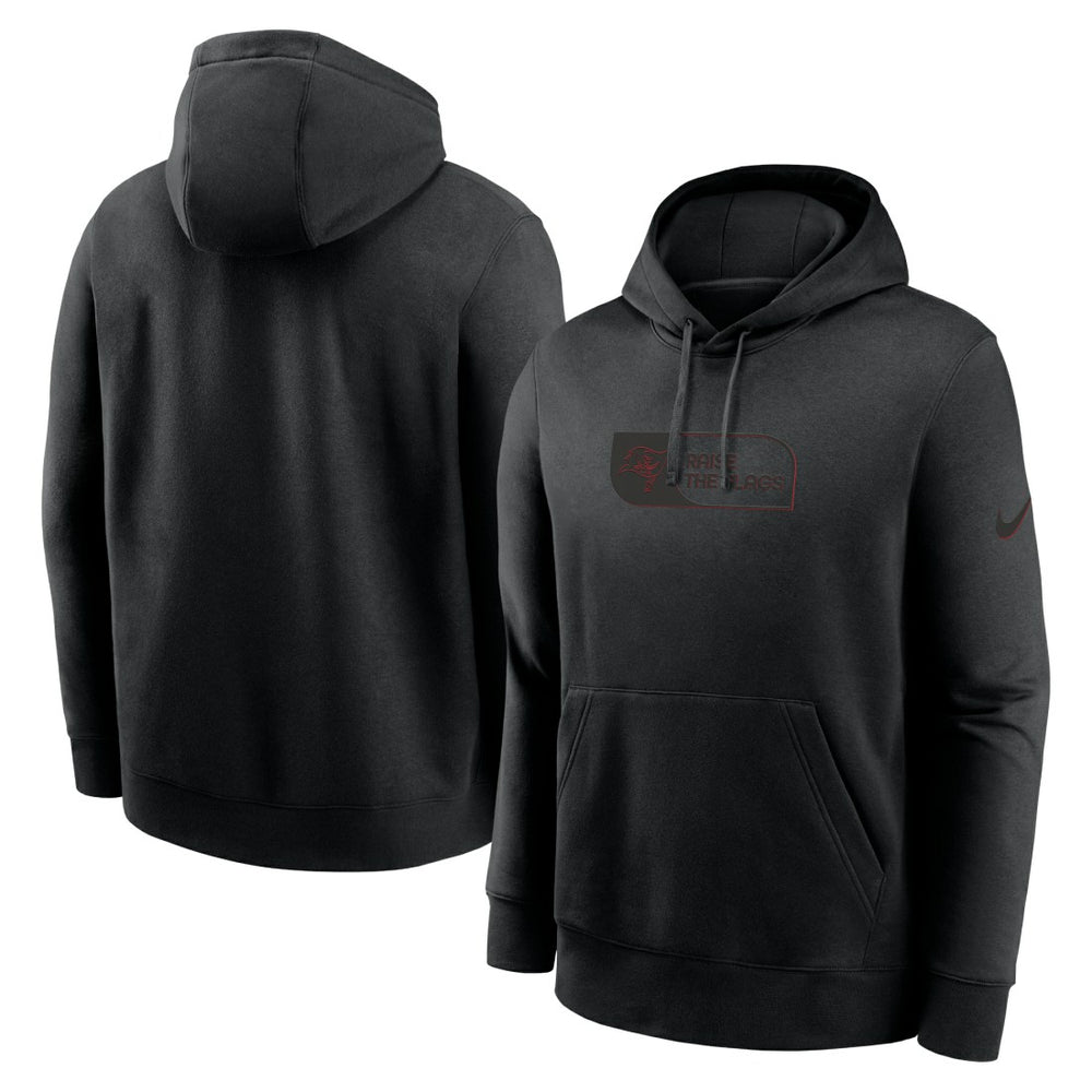 Nike Tampa Bay Buccaneers Edge Pack French Terry Club Pullover Hoodie Black