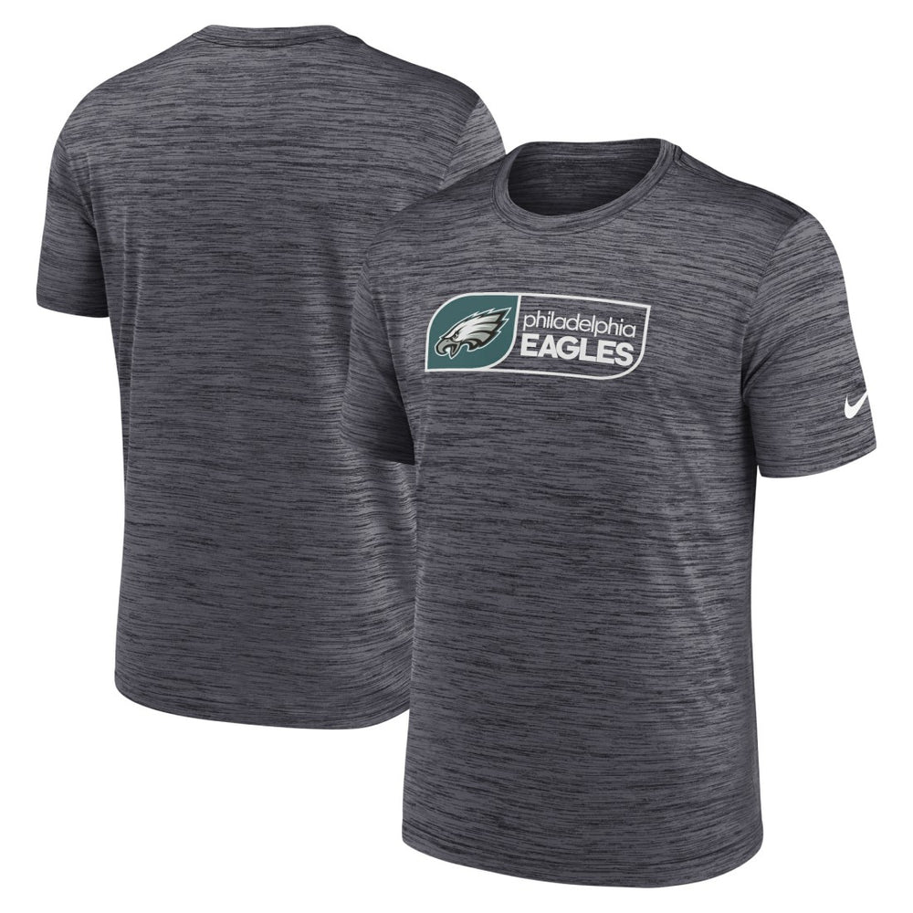 Nike Philadelphia Eagles Big & Tall Velocity Performance T-Shirt Black