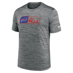 Nike Buffalo Bills Big & Tall Velocity Performance T-Shirt Charcoal