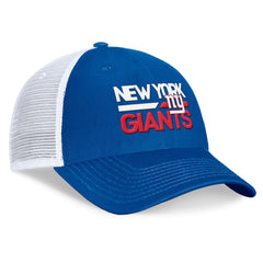 Fanatics New York Giants Upper Trucker Adjustable Hat Royal/White