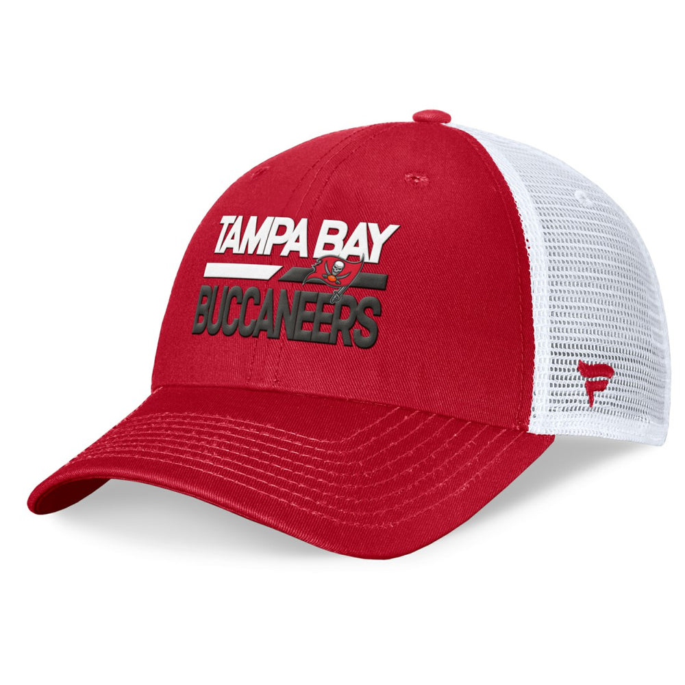 Fanatics Tampa Bay Buccaneers Upper Trucker Adjustable Hat Red/White