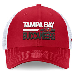 Fanatics Tampa Bay Buccaneers Upper Trucker Adjustable Hat Red/White