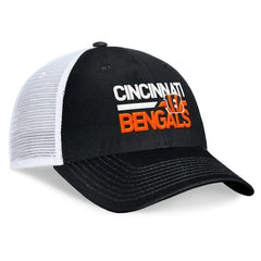 Fanatics Cincinnati Bengals Upper Trucker Adjustable Hat Black/White