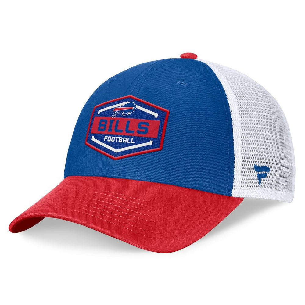Fanatics Buffalo Bills Bench Trucker Adjustable Hat Royal/Red