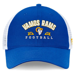 Fanatics Los Angeles Rams Timeout Trucker Adjustable Hat Royal