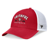 Fanatics San Francisco 49ers Timeout Trucker Adjustable Hat Scarlet