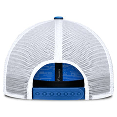 Fanatics Los Angeles Chargers Challenge Trucker Adjustable Hat Heather Powder Blue