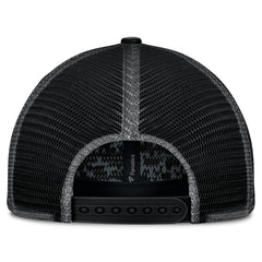 Fanatics New Orleans Saints Challenge Trucker Adjustable Hat Heather Black