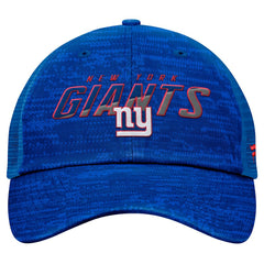 Fanatics New York Giants Challenge Trucker Adjustable Hat Heather Royal