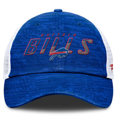 Fanatics Buffalo Bills Challenge Trucker Adjustable Hat Heather Royal