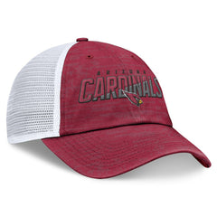 Fanatics Arizona Cardinals Challenge Trucker Adjustable Hat Heather Cardinal