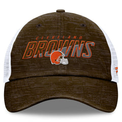 Fanatics Cleveland Browns Challenge Trucker Adjustable Hat Brown