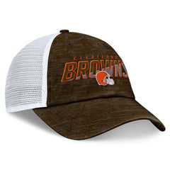 Fanatics Cleveland Browns Challenge Trucker Adjustable Hat Brown