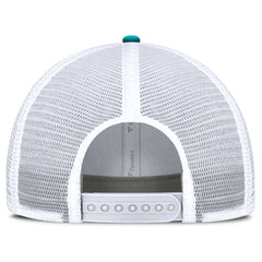 Fanatics Miami Dolphins Flawless Stripe Adjustable Hat White/Aqua