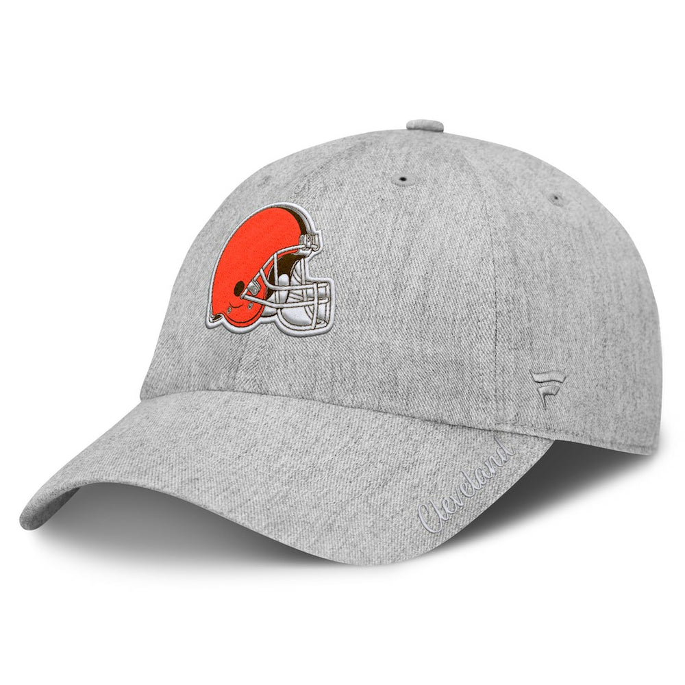 Fanatics Cleveland Browns Women's Luna Rock Adjustable Hat Heather Gray