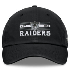Fanatics Las Vegas Raiders Vintage Delay Adjustable Hat Black