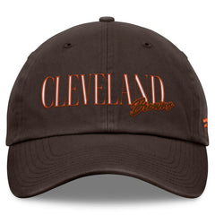 Fanatics Cleveland Browns Women's City Adjustable Hat Brown