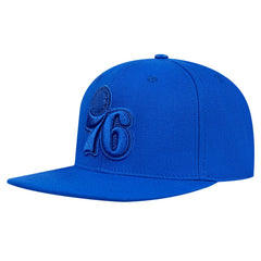 Philadelphia 76ers Pro Standard Triple Tonal Snapback Hat Royal