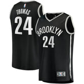 Cam Thomas Brooklyn Nets Big & Tall Fast Break Player Jersey Black Icon Edition | Fanatics outlet