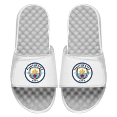 Manchester City ISlide Primary Logo Slide Sandals White