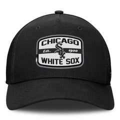 Chicago White Sox Fanatics Team Patch A-Frame Trucker Snapback Hat - Black - Fanatics on Sale