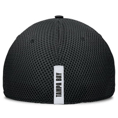 Tampa Bay Rays Fanatics Spacer Mesh Flex Hat - Black - Fanatics on Sale