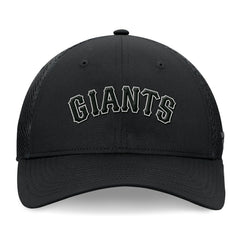 San Francisco Giants Fanatics Spacer Mesh Flex Hat - Black - Fanatics on Sale