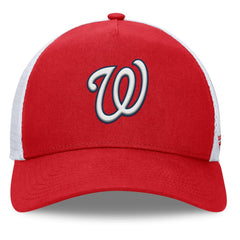 Washington Nationals Fanatics Fundamental A-Frame Adjustable Hat - Red - Fanatics on Sale